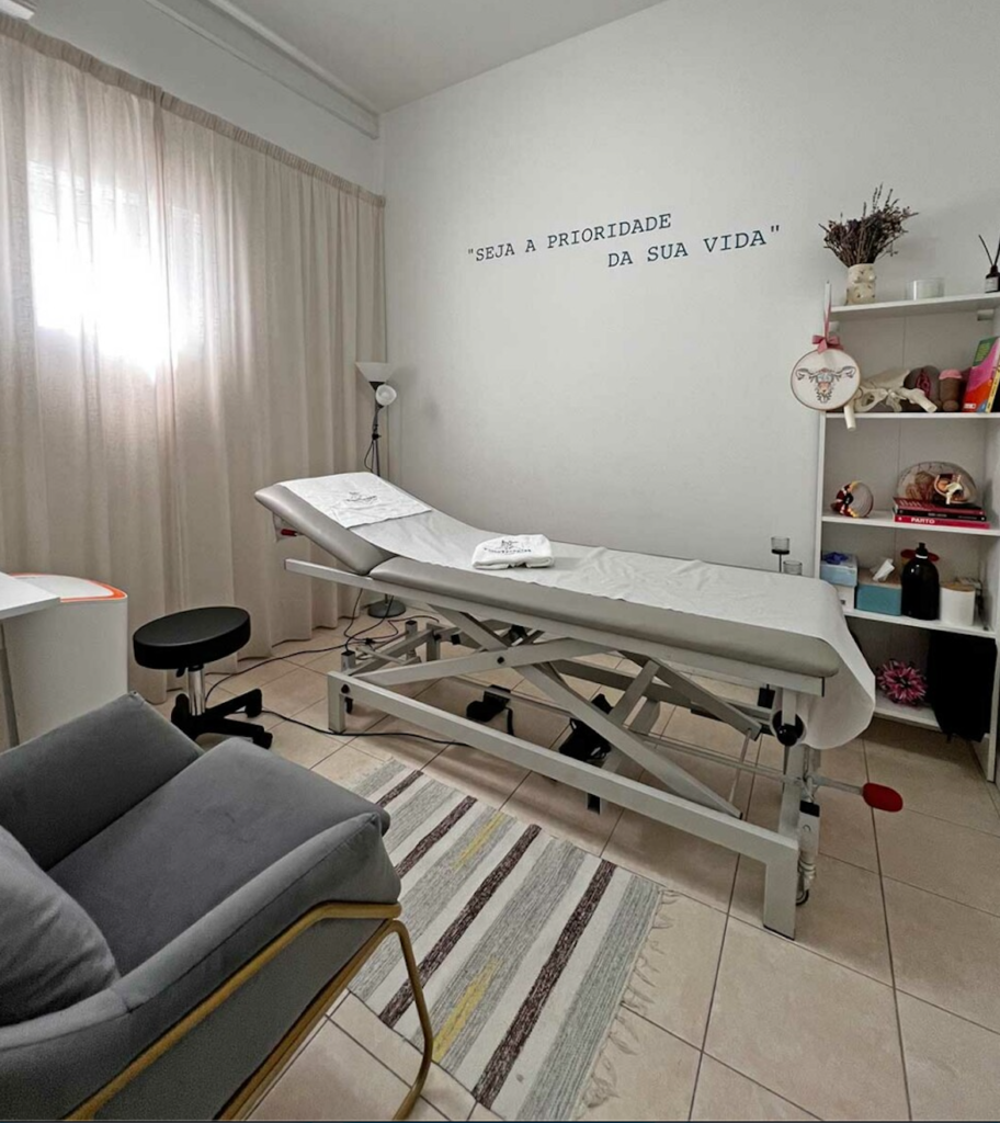 sala de tratamento da clinica Fisioterapias
